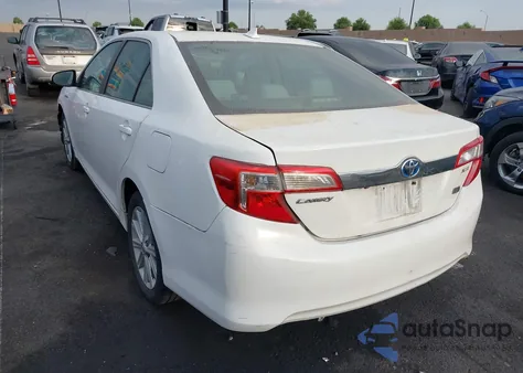 2012 Toyota Camry Hybrid Xle from USA, damaged, VIN 4T1BD1FK0CU006255